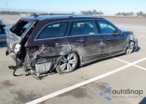 2013 Mercedes-Benz E 350 4Matic z USA, uszkodzony, nr VIN WDDHH8JB7DA685078